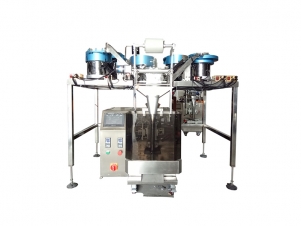 Vibrating disk packaging machine