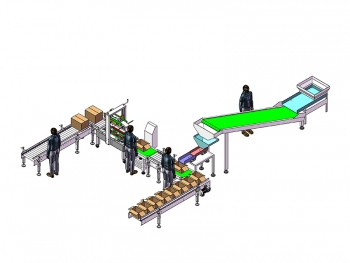 Non standard customized production line