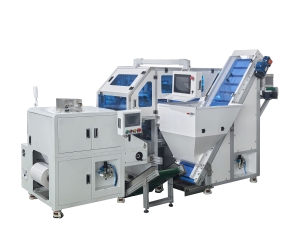 Plastic parts counting and packing machine Plastic parts counting and packing machine